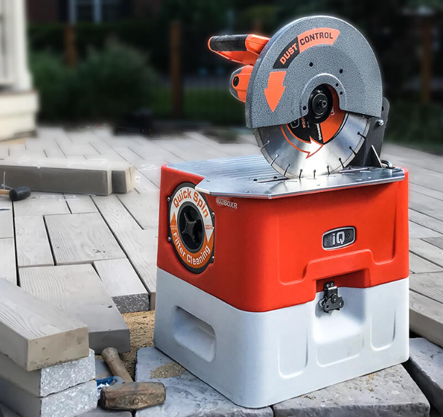 The iQ360XR® Dust Control Table Saw